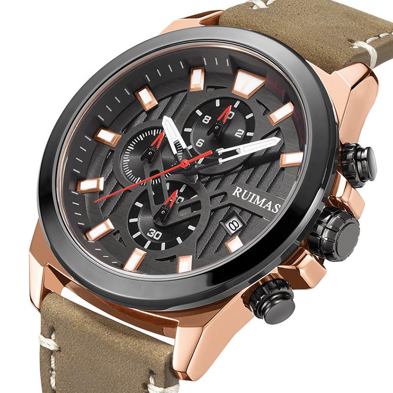 Fashion Quartz Watch, Belt Luminous Waterproof Sports Student Watch Male 582