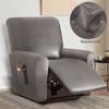 Pu Leather Recliner Chair Cover Waterproof Relax Lazy Boy Armchair Slipcovers Recliner Sofa Covers For Living Room Decor 1 Seat
