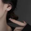 Small Butterfly Stud Earrings New Design Super Flash Gentle Earrings Ins Exquisite Versatile Earrings
