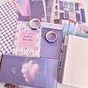 Дневник Милый Фиолетовый Скрапбукинг Bullet Journal A6 Материал для Выпускного из Начальной Школы Набор к Новому Учебному Году, Набор, Блокнот, Размер, Набор,