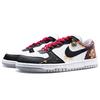 Nike Dunk Abrasion Resistant Low top Skateboard Shoes Unisex Black Red 355152-106(Team1777-)