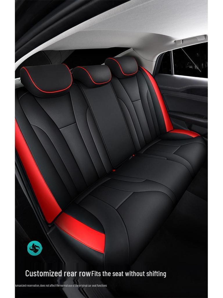 Durable Leather All-Season Full-Surround Seat Covers for Hongqi H5 - 5-Seater