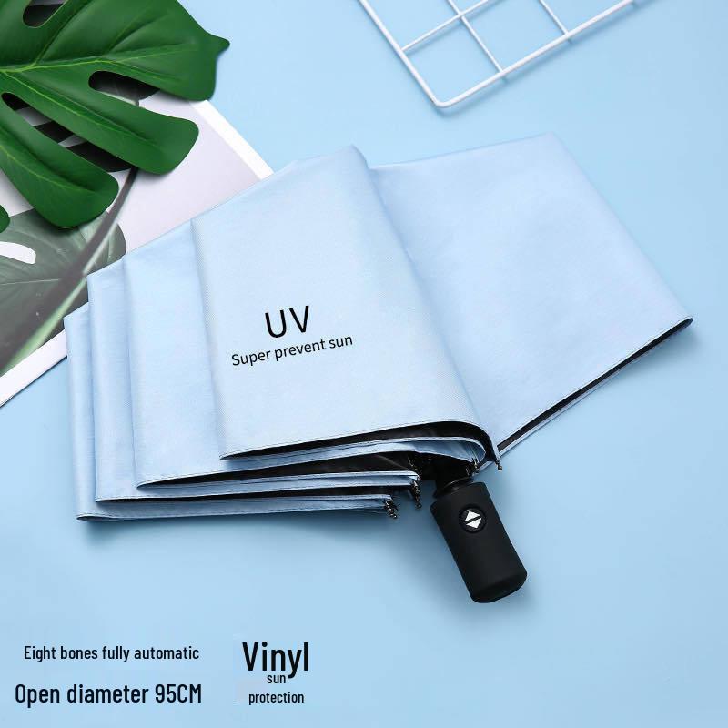 Очень большой складной зонт двойного назначения, автоматическое открытие, усиленный для дождя и солнца, защита от УФ-лучей, солнцезащитный козырек для женщин и мужчин