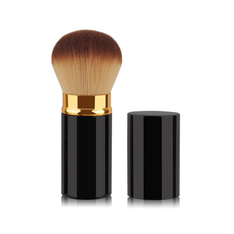 Retractable Makeup Brushes Adjustable Powder Foundation Brush Smooth Application Perfect for Quick Makeup Look