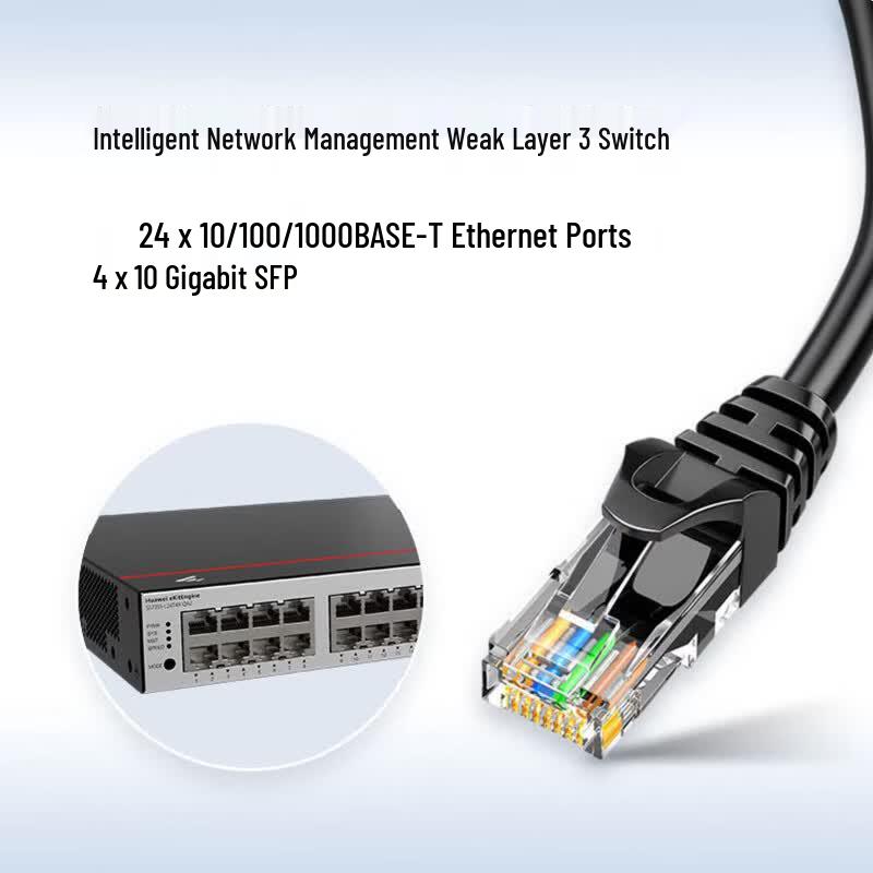 Huawei S5735S-L24T4X-QA2 24GE+4x10G Managed Switch
