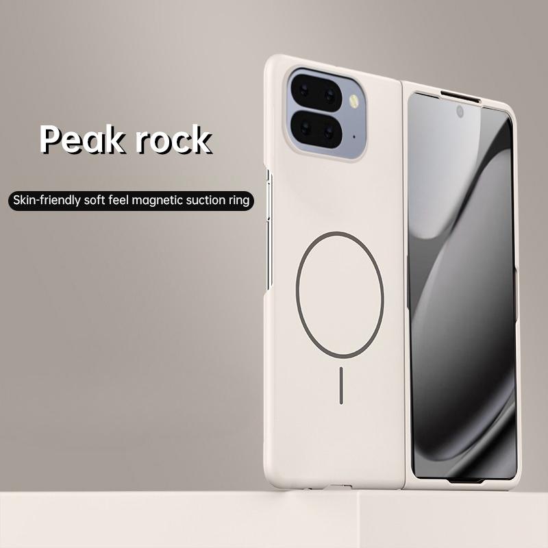 Ультратонкий безрамочный магнитный противоударный чехол для Google Pixel 10 9 Pro Fold Pixel Fold Беспроводная зарядка Матовый жесткий ПК-чехол