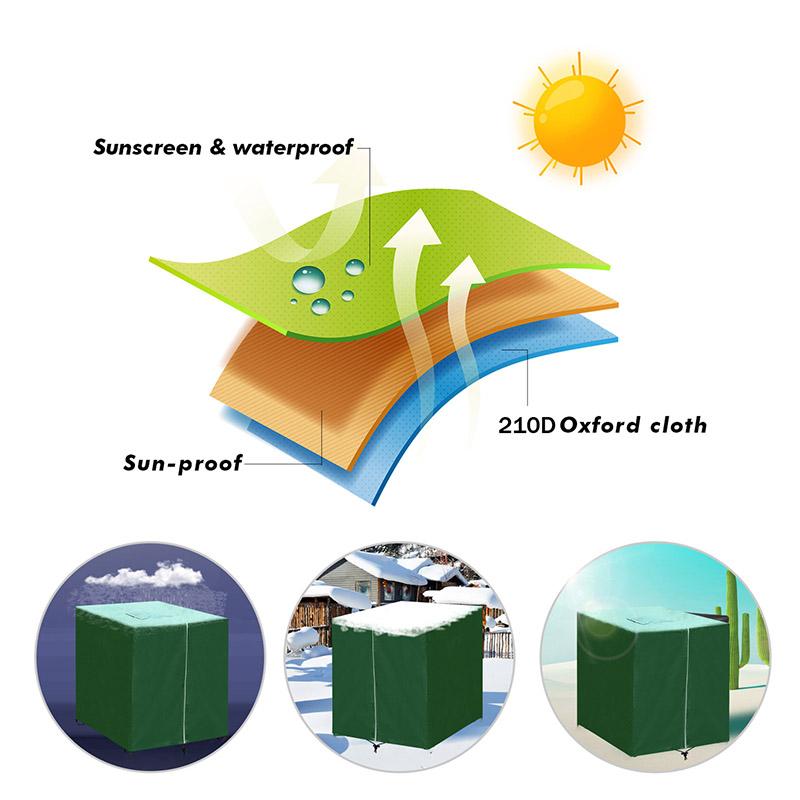 Крышка бака IBC на молнии Защитная крышка на 1000 литров защищает крышку от ультрафиолета и пыли