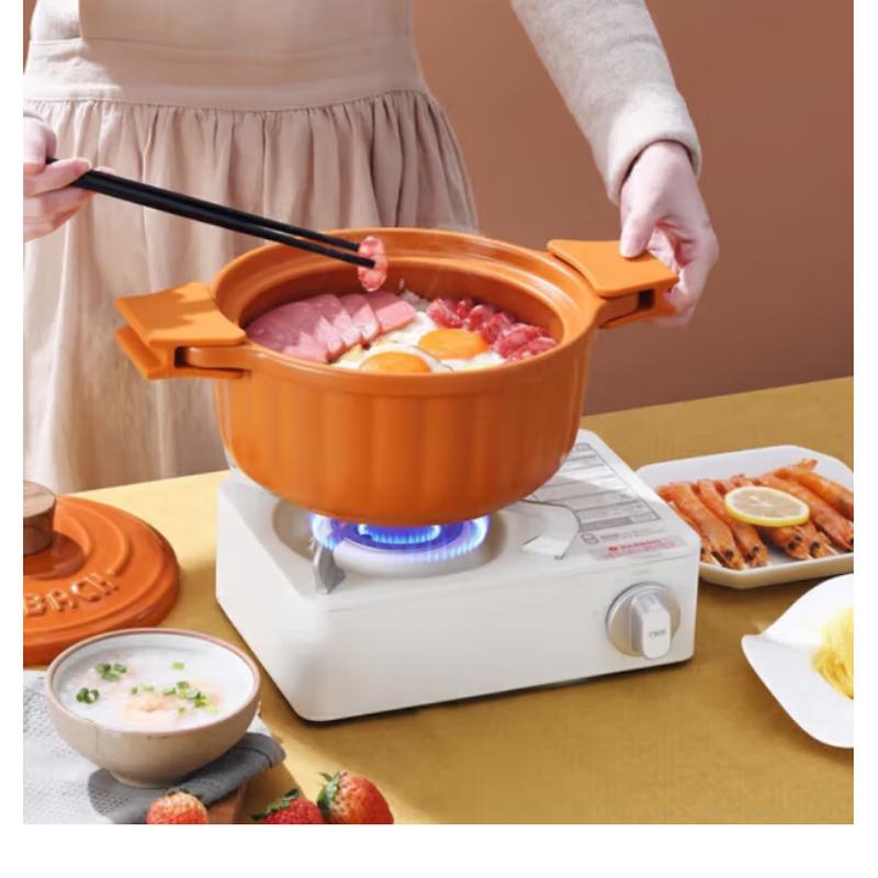 Kangbahi Pumpkin Ceramic Soup & Stew Pot