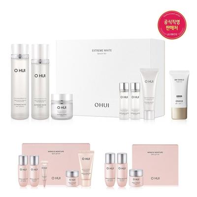 Специальный набор из 3 предметов Extreme White: кожа 150мл, эмульсия 130мл, крем 20мл
