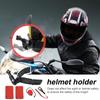 Motorcycle Chin Mount Cam Chin Strap Mount Motorcycle Head Cover Camera Mount Flexible Action Sports Cam Mounting Kit Chin Mount