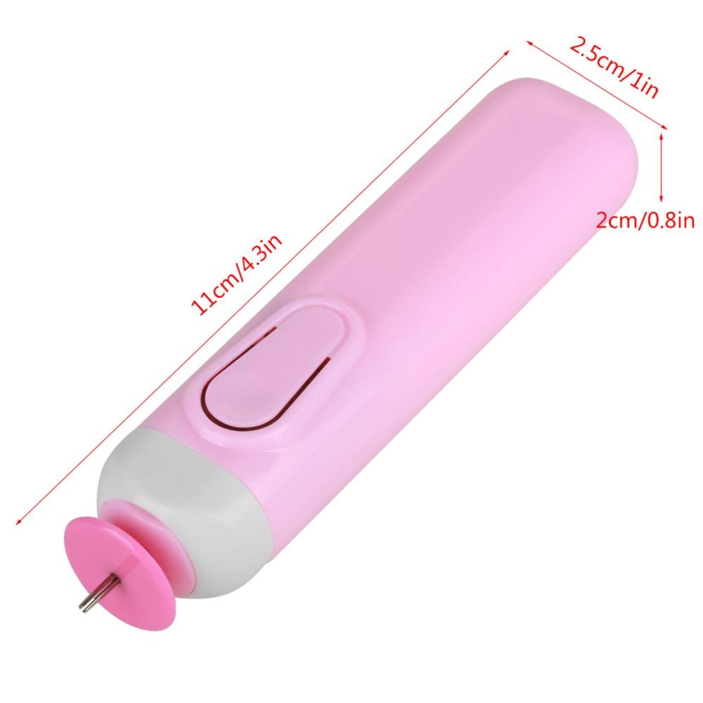 Tools Plastic Electric Quilling Pen Lightweight Automated Paper Crafts Tool Pink Blue Electric Slotted Tool Quilling Art