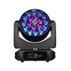 BETOPPER 19x40W RGBW Moving Head Light with Wash/Zoom Lens and Bee Eyes, LED Stage Light, Spotlight, Dimmable Disco Light, Rotating Beacon, DJ Light,