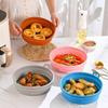 1PC Air Fryer Silicone Liner Reusable Non Stick Silicone Pan Liner Air Fryer Basket Accessories