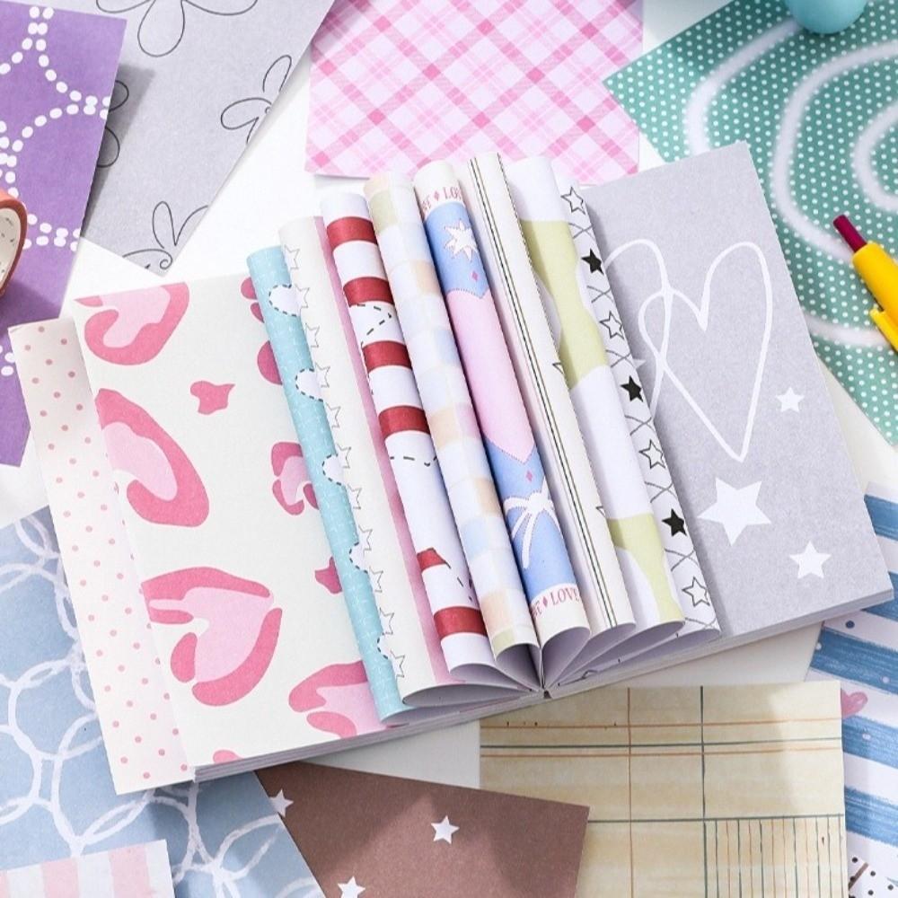 Polka Dot M5 Diary Album Background Papers No Repeat Memo Note Stickers Scrapbooking