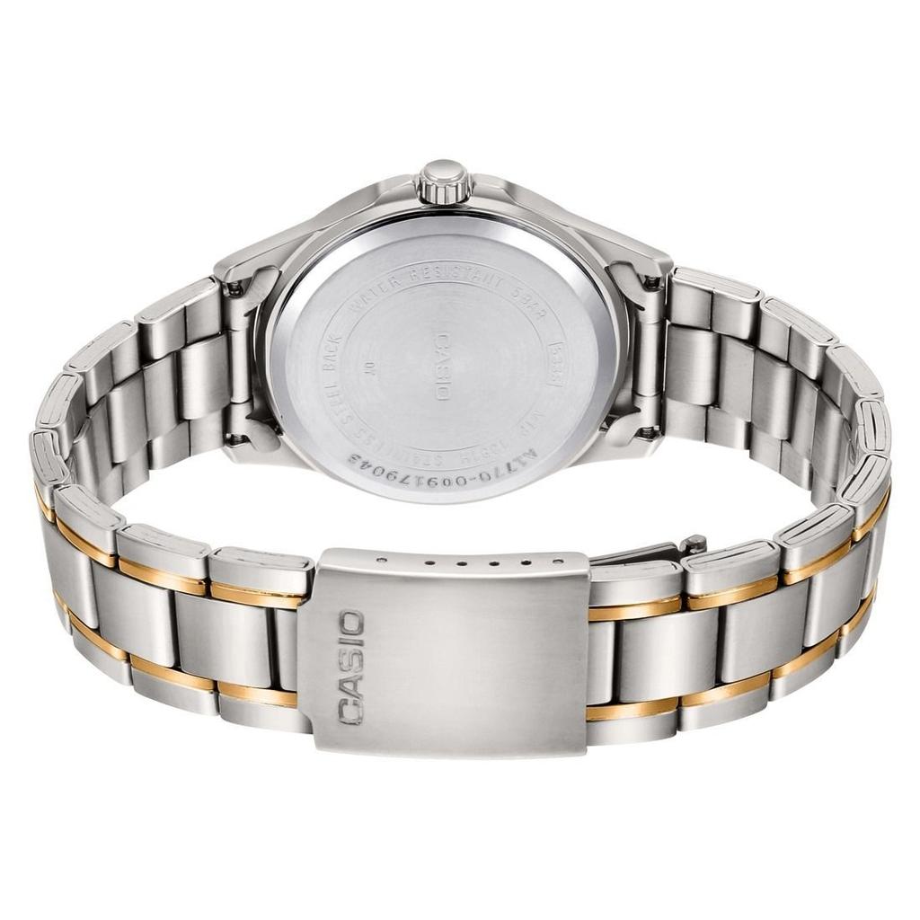 Двухцветные мужские часы аналоговые, Two-Tone Analog Men's Watch,  Casio