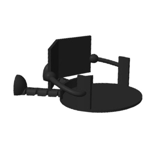 Держатель для салфеток № 67 в форме сидячего элемента, стойка для бумажных полотенец, простая установка, органайзер для ванной комнаты.