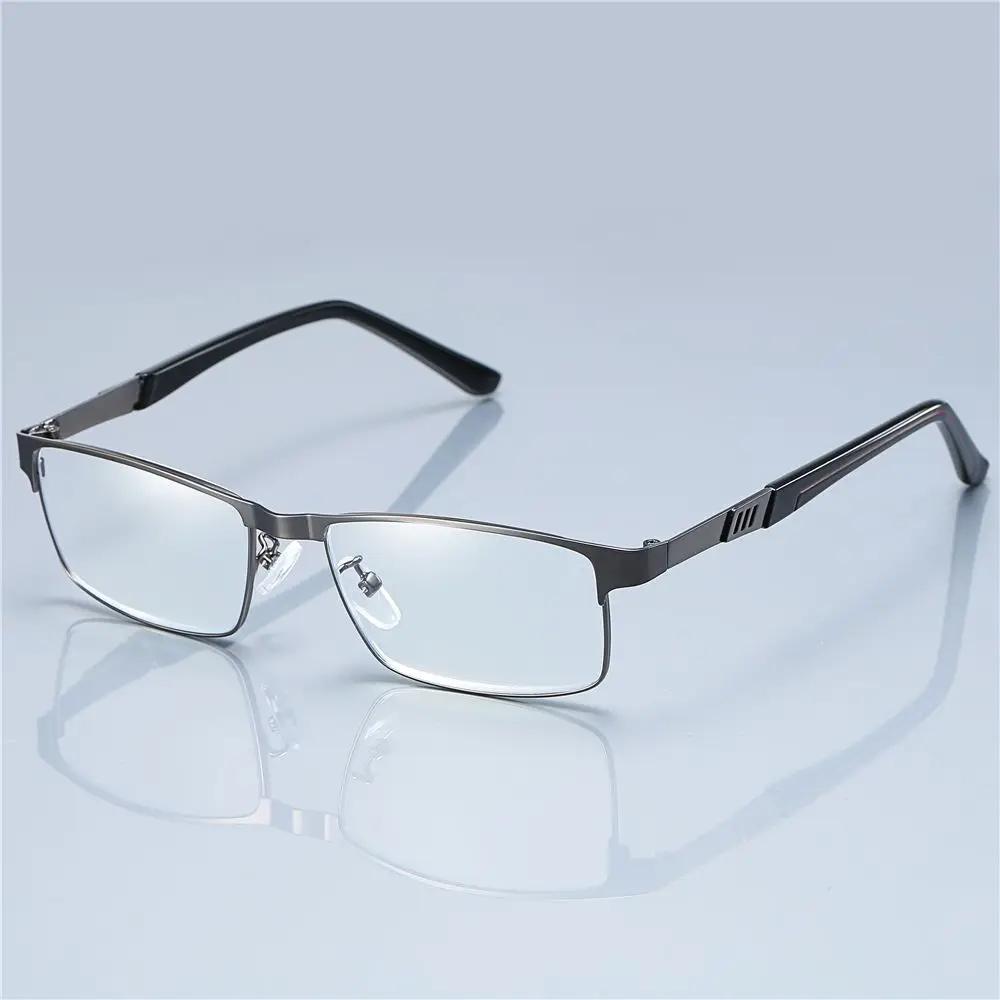 Stainless Steel Business Reading Glasses For Men, Presbyte Optical Glasses For Reader, + 1.0, 2.0, 3.0, 4.0
