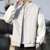 Куртка мужская весенняя тенденция воротник-стойка бейсбольный воротник цветной свободный пиджак пара мода универсальный топ