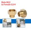 1Pcs Pipe Fitting Male Female Adapter Transitional Joints  for High Pressure Washer Torch