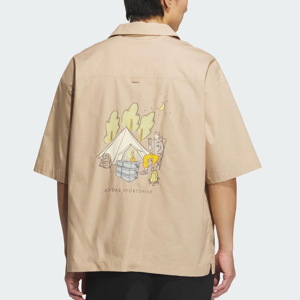 Adidas Sportswear GFX Shirt Men's Warm Sand JL6057