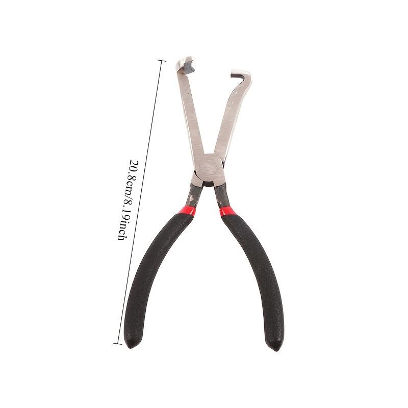 Carbon Steel Disconnect Pliers – Automotive Fuel Line & Spark Plug Removal Tool, Electrical Line Separator Wrench
