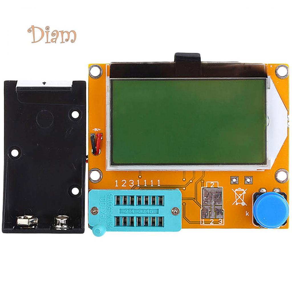 ANBS LCR-T4 12864 9 В ЖК-дисплей цифровой транзистор с подсветкой диод триод тестер ESR