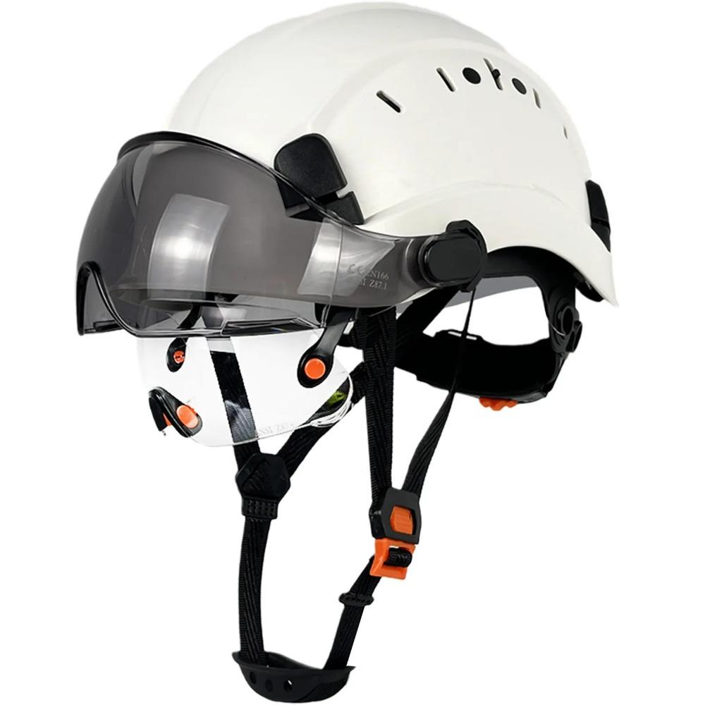 Safety Helmet Hard Hat With Visor FREE Goggles Construction Site Hard Hat Worker Protection