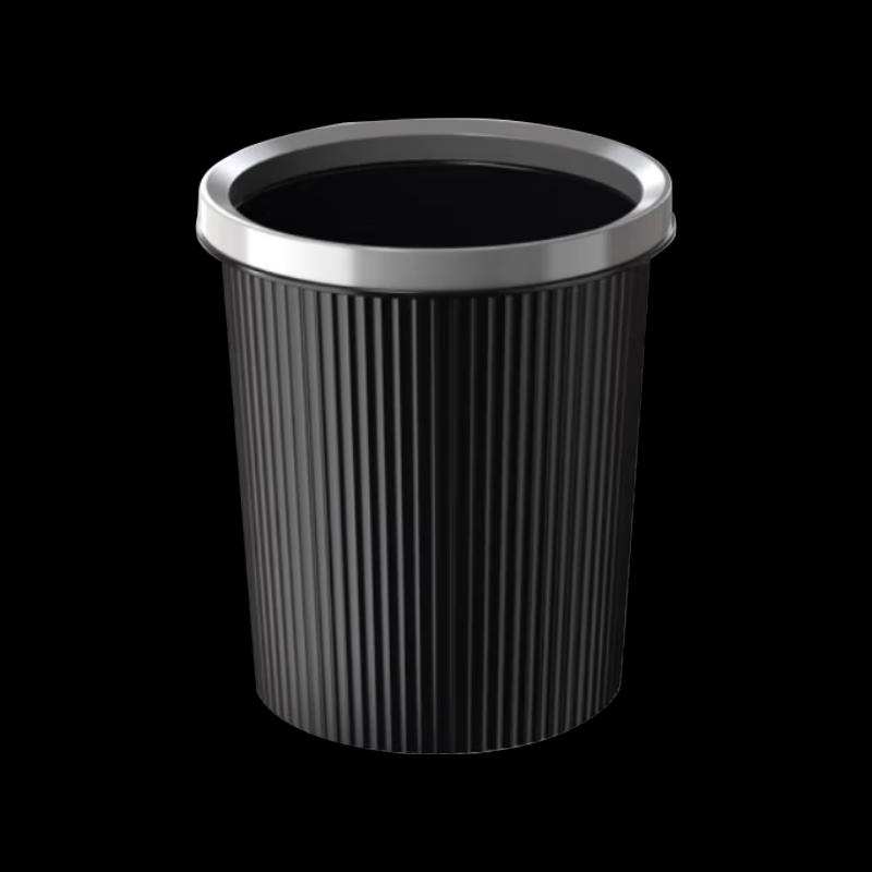 Пластиковое мусорное ведро Yunluan с прижимным кольцом