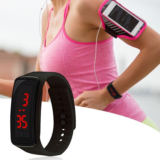 Спортивные часы Водонепроницаемые ежедневные фитнес-умные часы Трекер активности в помещении и на открытом воздухе для спортсменов и любителей фитнеса