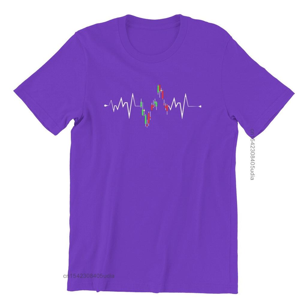 Stock Ekg Investor Trader Heartbeat Stock Market Унисекс Джерси футболка с принтом Rife Мужские футболки на заказ