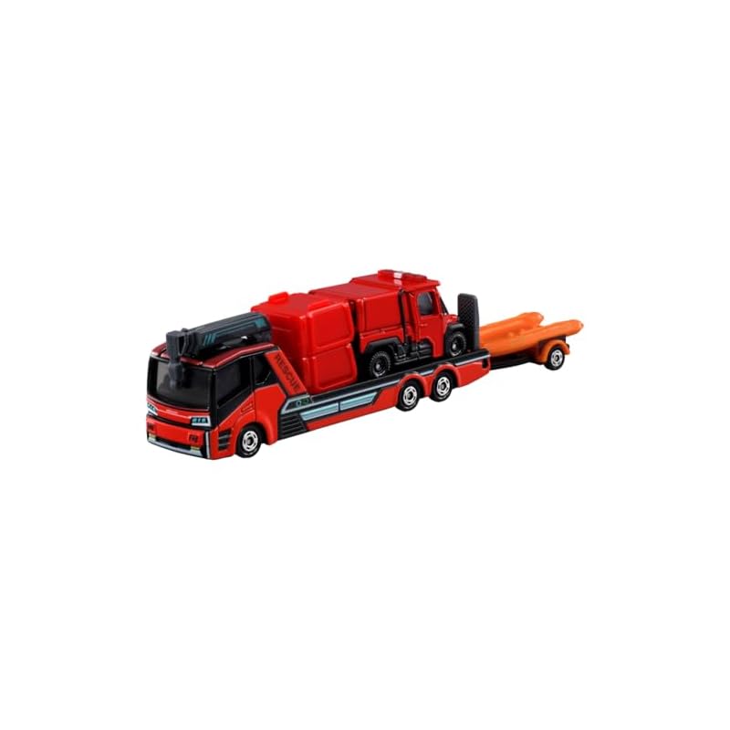 TAKARA TOMY Томика Длинный Тип Томика Нет. 132 Морита Маленький Внедорожный Пожарный Автомобиль Красная Божья Коровка и Транспортное Средство Миниатюрная Машинка Игрушка (3 года и старше)