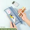 Transparent Pencil Case Mesh Stationery Bag Durable Stationery Storing Bag  Students