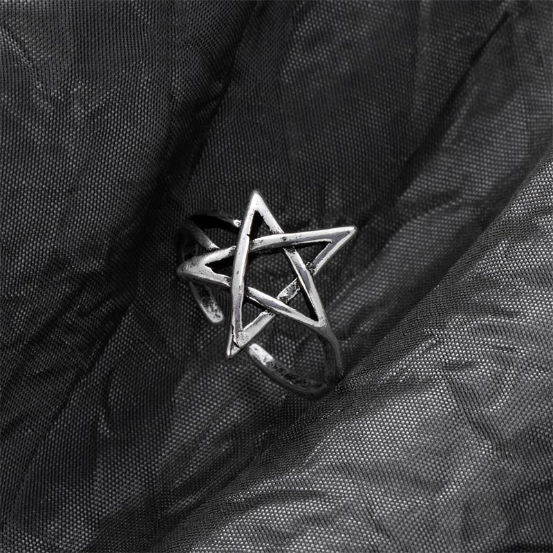 Аксессуары Ювелирные изделия Эпоксидная мода Ретро Кольцо Сова Мужское кольцо из титановой стали