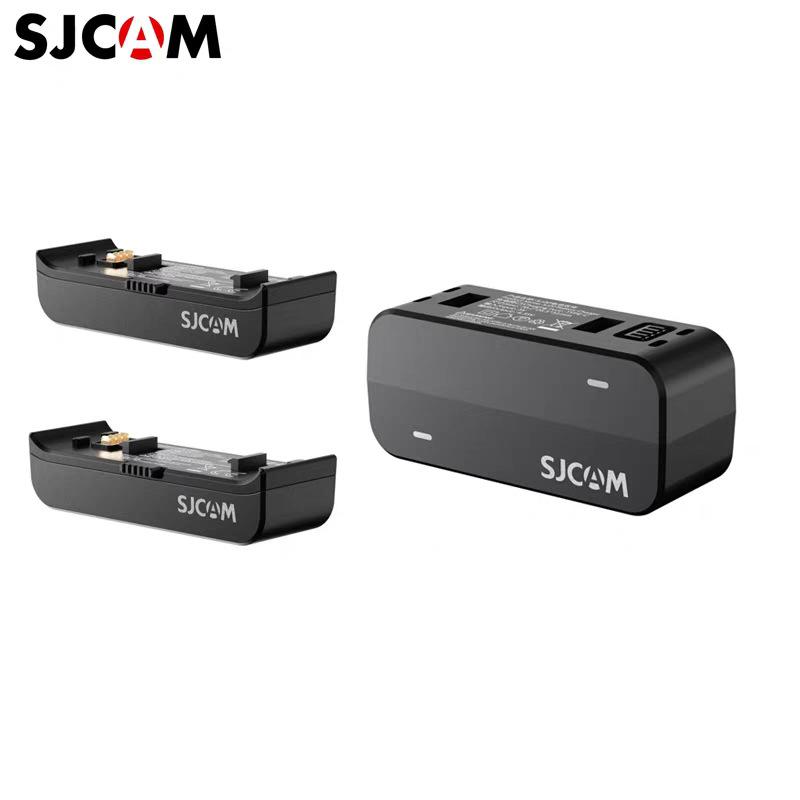 Экшн-камера SJCAM SJ20 Аккумулятор 1050 мАч и Двухслотовое зарядное устройство Type-C