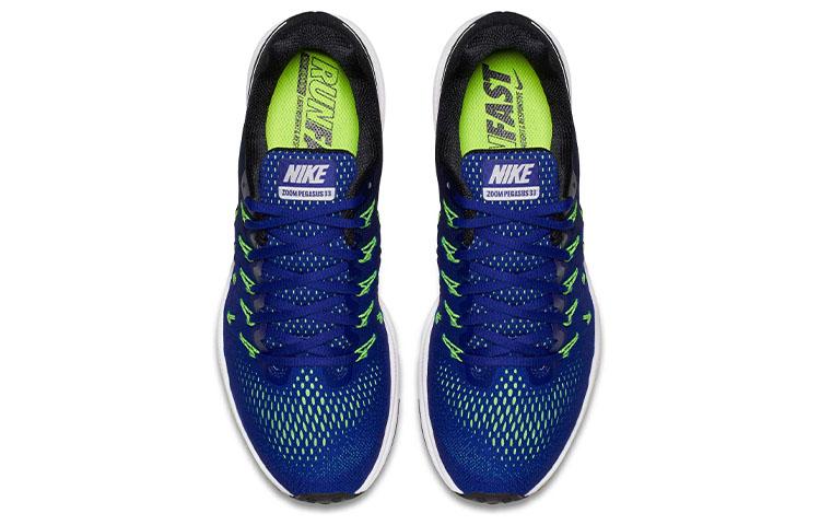 Nike Pegasus 33 Сетчатый, Текстильная Амортизация Скользкий Устойчивый к Истиранию Дышащий Легкий Отскок 831352-400