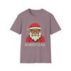 Unisex Softstyle T-Shirt Santa Christmas Funny Holiday Snowstorm Cartoon