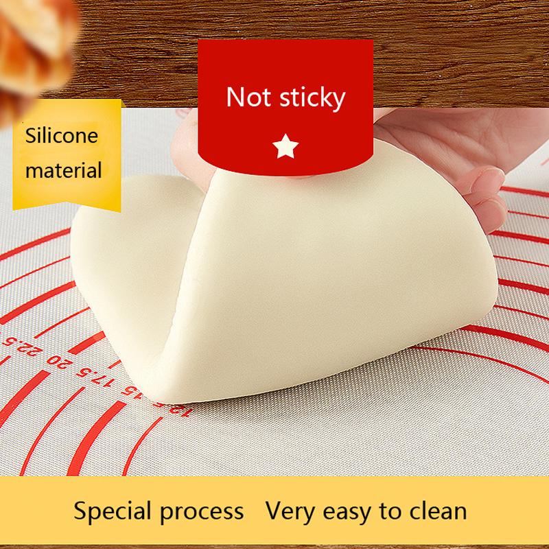 Silicone Fiberglass Rolling Dough Pad Cakes Bakeware Liner Pad Mat Rolling Dough Mat Baking Pastry ToolMakeup