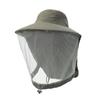 Summer Outdoor Face Neck Protection Bucket Hat Insect Proof Cap Mosquito Hat Fishing Sun Cap