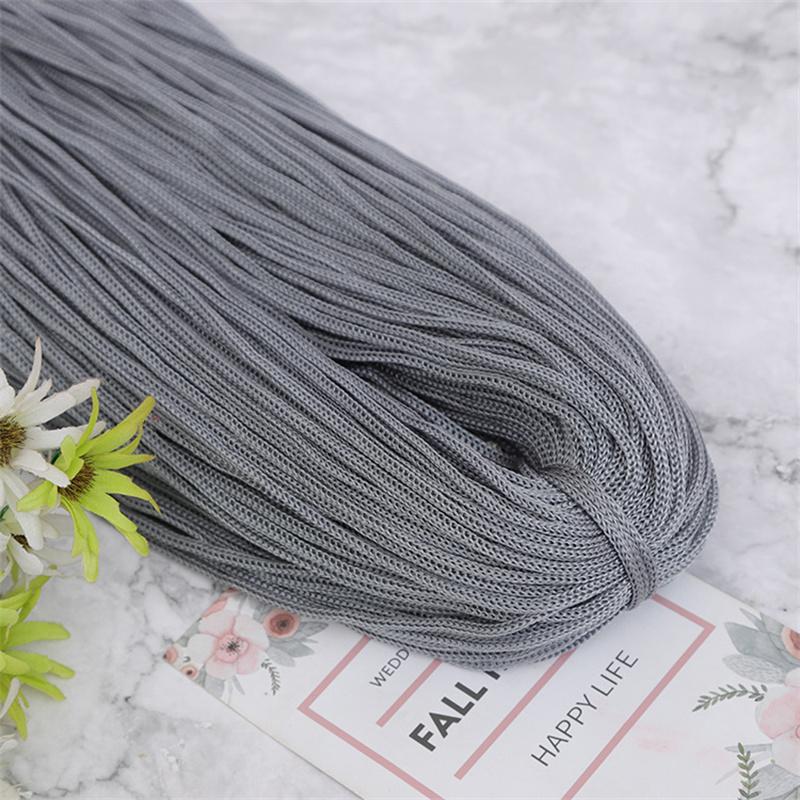 Легкое тело Кристалл средней толщины Шляпная нить Вязаная вручную весенне-летняя хрустальная нить Шерстяная нить Полая нить Подушка для вязания крючком