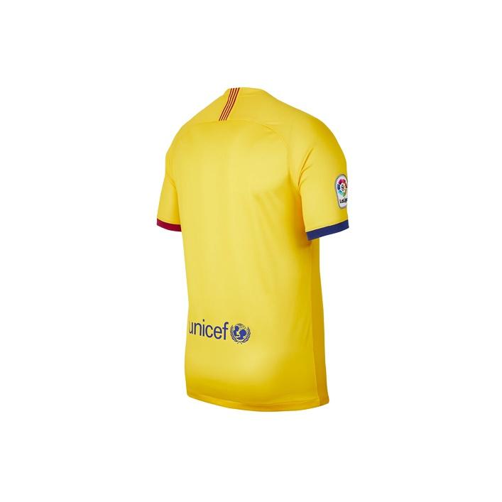 Nike Футбольная майка FC Barcelona Vapor Away Fans Edition сезона 2019/20, мужская футболка желтого цвета AJ5531-728