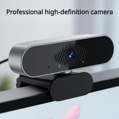 USB-камера с компьютером высокой четкости для прямой трансляции в реальном времени, удаленная конференция, выделенный микрофон, камера, высокое качество звука, шумоизоляция, свободный микрофон с задержкой