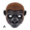 Novelty Lubber Latex Animal Head Mask Monkey Chimp Dog Head Mask Halloween Party Costume Masquerade Dressing Up Cosplay
