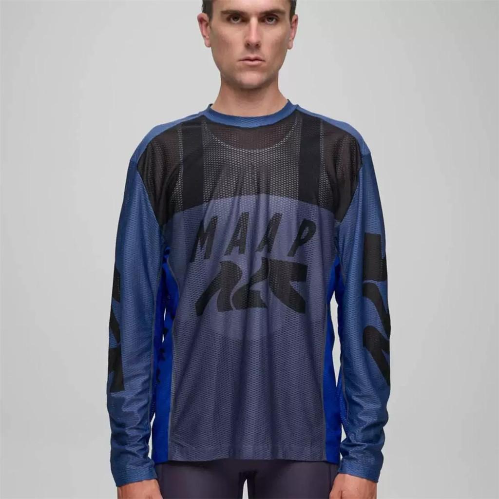 Cycling Jersey Sweatshirt Jersey MTB Off-Road Bike Jersey Mountain Bike Speed Off-Row Jersey Quick-Drying Jersey MX Motorcy
