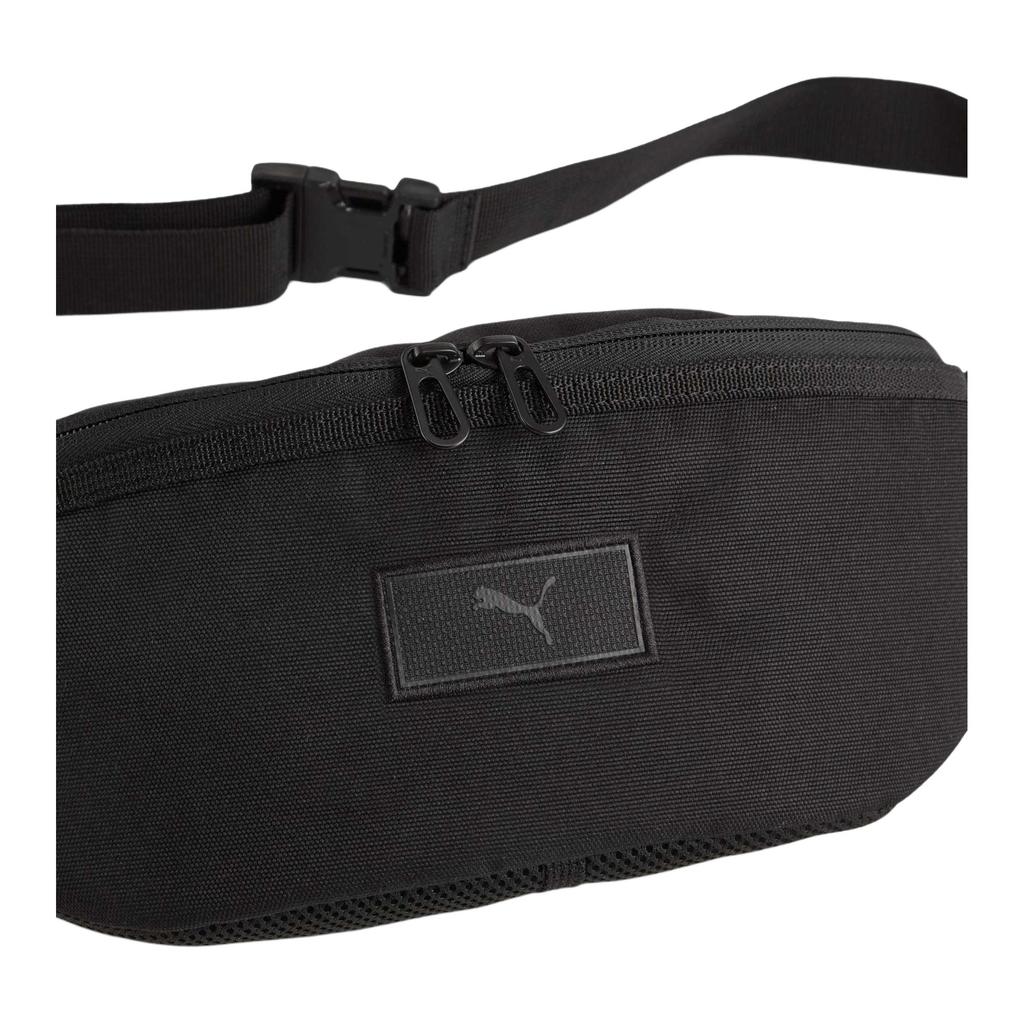 New PUMA Essentials Polyester Fanny Pack Unisex Black 091128-01
