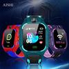 Детские умные часы AISHI Q19 LBS Position Location SOS Camera Phone Smart Baby Watch Голосовой чат Smartwatch Mobile Watch
