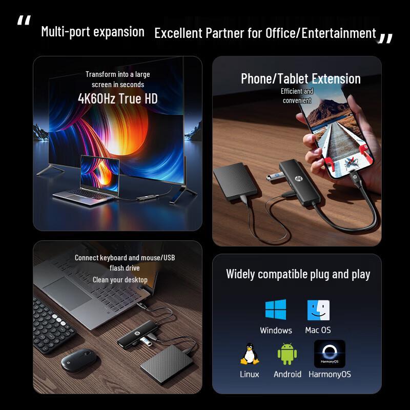 HP Док-станция USB-C на HDMI