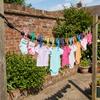 Elastic Stretch Retractable Clothesline 1.8 M Clothes Drying Rope Indoor Laundry