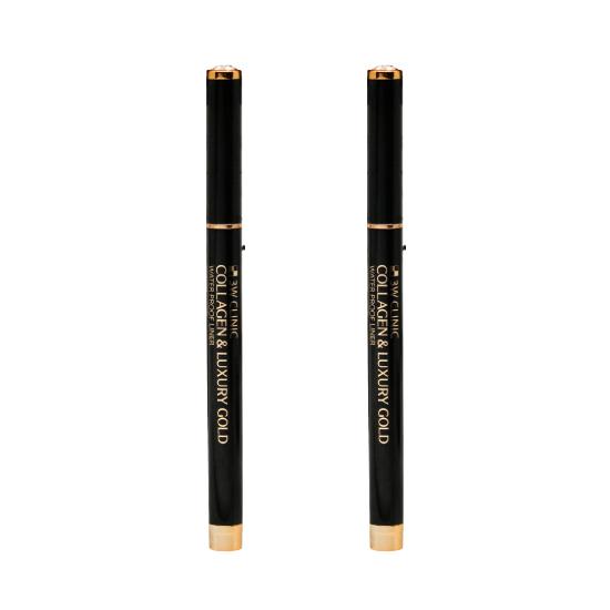 3W CLINIC Collagen & Luxury Gold Waterproof Liner 0.8g (3 Options)