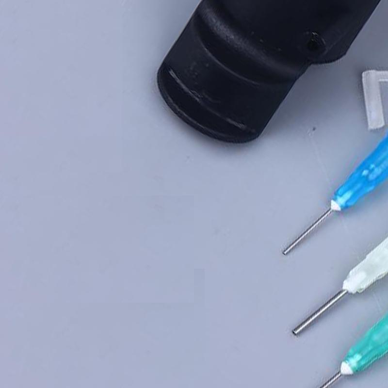 Airbrush Kit with 50ml Bottle & 0.2-0.8mm No-Clean Disposable Nozzles - Spray Tool Module
