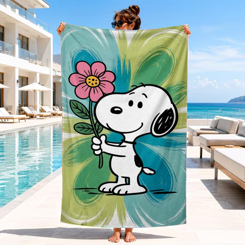 Cute Dog Heartfelt Night Beach Towel, Microfiber Beach Towel, Perfect For Pool, Beach, Travel, Home Decor Beach Party Fan gifts